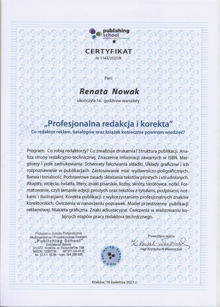 korekta